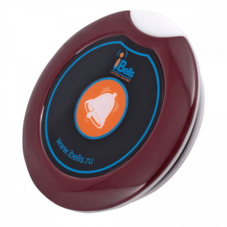 Купить Ibells 305 - мини кнопка вызова вишня в Ялте Купить Ibells 305 - мини кнопка вызова вишня в Ялте
